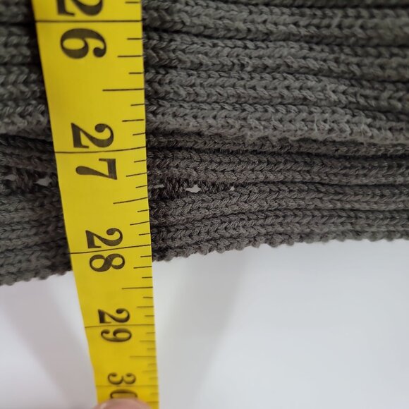 David Brooks Made in Japan Olive Textured Cotton Knit Sweater L Large - Picture 8 of 9